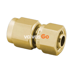 Swagelok B-400-A-4ANF Brass Female Tube Adapter, 1/4 in. OD x 1/4 in. 37° Flare
