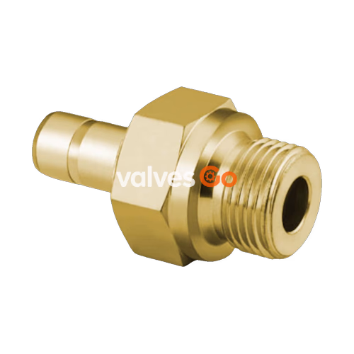 Swagelok B-8-MTA-1-4RS Brass Swagelok Tube Fitting, Male Tube Adapter
