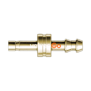 Swagelok B-PB8-TA8 Multi-Purpose Push-On Hose End Connection, 1/2 in. Brass Tube Adapter