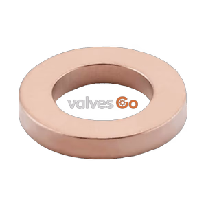 Swagelok CU-4-RG-2 Copper Gasket for 1/4 in. ISO Parallel Thread