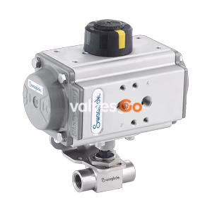 Swagelok MS-A60-5-DIN ISO 5211-Compliant A60 Model Pneumatic Actuator, Spring Return