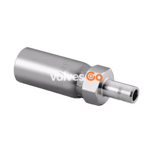 Swagelok S-TP8-TA8 Thermoplastic Hose End Connection, 1/2 in. Carbon Steel Tube Adapter