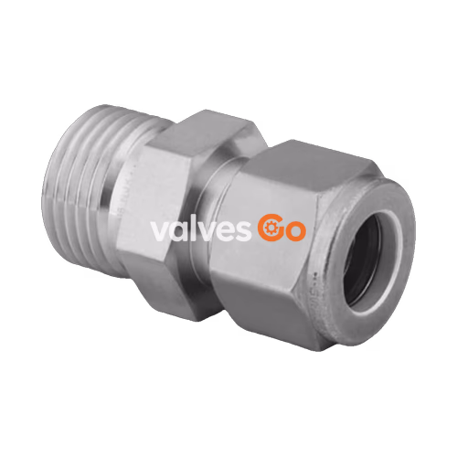 Swagelok SS-12-VCO-6-1210 VCO O-Ring Face Seal Fitting x Tube Fitting, 316 Stainless Steel, 3/4 in.