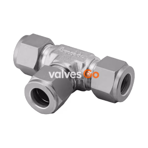Swagelok SS-1210-3-8-8 Reducing Union Tee, Stainless Steel Tube Fitting