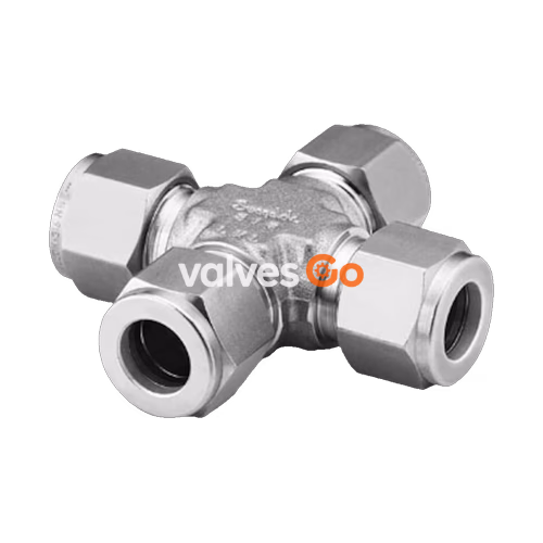 Swagelok SS-1210-4 Stainless Steel Union Cross, 3/4 in. Tube OD