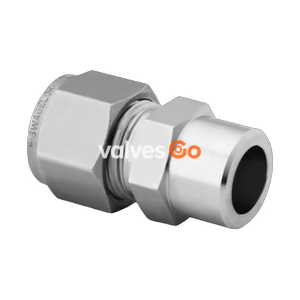 Swagelok SS-1210-6-12W Stainless Steel Tube Socket Weld Union, 3/4 in.