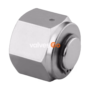Swagelok SS-16-VCR-CP 316 Stainless Steel VCR Face Seal Fitting Cap, 1 in.
