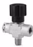 Swagelok SS-16DKM4-F4-A-1 angle-pattern needle valve with rupture disc