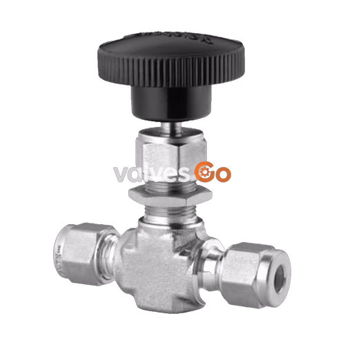 Swagelok SS-1KS12MM Stainless Steel Integral Bonnet Needle Valve, 0.73 Cv, 12 mm Swagelok Tube Fitting