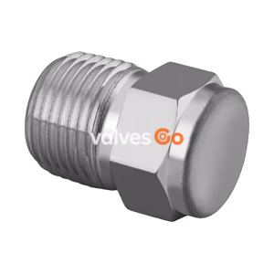 Swagelok SS-2-P Stainless Steel Pipe Plug, 1/8 in. Male NPT