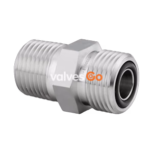Swagelok SS-4-VCO-1-4 316 Stainless Steel VCO O-Ring Face Seal Fitting, 1/4 in. x 1/4 in. MNPT