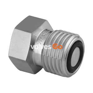 世伟洛克 Swagelok SS-4-VCO-1-BL 1/4 in. 316 不锈钢 VCO O 型圈面密封盲孔接头