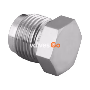 Swagelok SS-4-VCR-P-B25 1/4 in. 316 Stainless Steel VCR Face Seal Fitting Plug