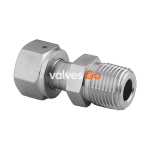 Swagelok SS-4-WVCO-1-4 316 Stainless Steel VCO O-Ring Face Seal Fitting, Male NPT Connector
