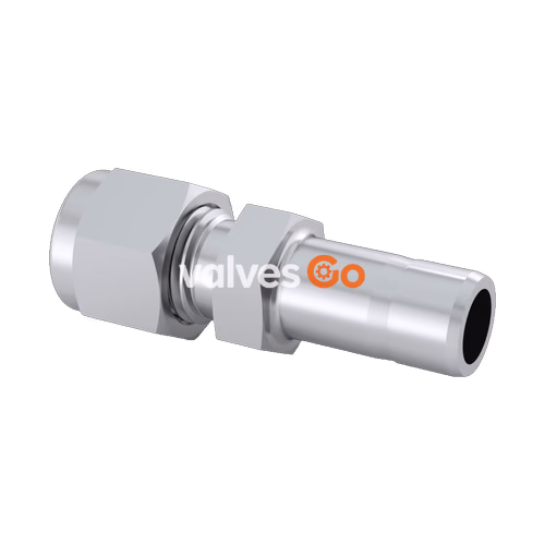 世伟洛克 Swagelok SS-400-R-12BT 穿孔变径接头,1/4 in. 卡套管外径 x 3/4 in. 转换接头