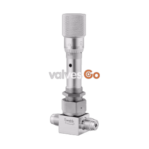 Swagelok SS-4BMW-VCR Stainless Steel Metering Bellows Sealed Valve, Welded