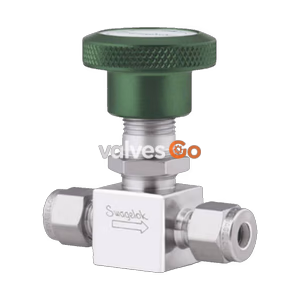 Swagelok SS-4H-SC11 Stainless Steel Bellows Sealed Valve, 1/4 in. Tube Fitting