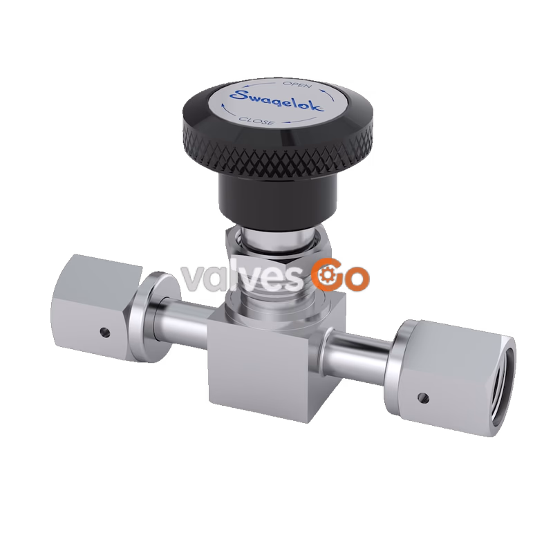 Swagelok SS-4H-V51 Bellows Sealed Valve, 1/4 in. VCR Metal Gasket Face Seal