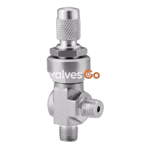 Swagelok SS-4MA2 Medium Flow Angle Pattern Metering Valve, 1/4 in. MNPT