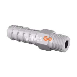 Swagelok SS-5-HC-1-2 Stainless Steel Hose Connector, 1/8 in. Male NPT, 5/16 in. Hose ID