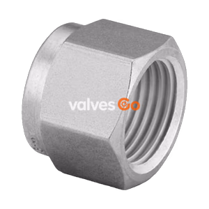 Swagelok SS-502-1 316 Stainless Steel Female Nut for 5/16 in. Tube Fitting