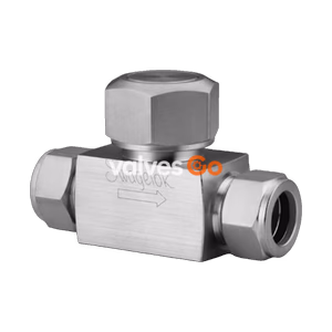 Swagelok SS-58S12 Stainless Steel Lift Check Valve, 2.20 Cv, 3/4 in. Swagelok Tube Fitting