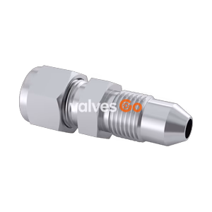 Swagelok SS-600-1-6MP Tube Fitting, Male Connector, 3/8 in. x 9/16-18 59 Degree Taper