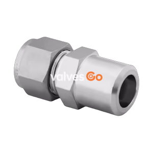 Swagelok SS-600-1-8W Male Connector, 3/8 in. Tube OD x 1/2 in. Male Pipe Weld