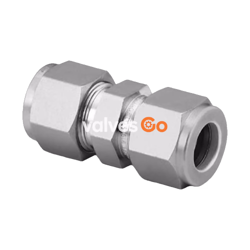 Swagelok SS-600-6SC11 Stainless Steel Tube Fitting Union, 3/8 in. OD, SC-11 Cleaned