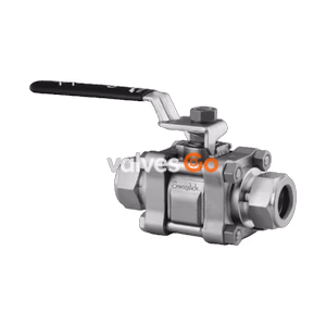Swagelok SS-62TS8 3-Piece 60 Series Ball Valve, 1/2 in. Tube Fitting