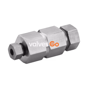 Swagelok SS-6FK0-6 Medium Pressure Tube Fitting Union, 3/8 in., 316 SS