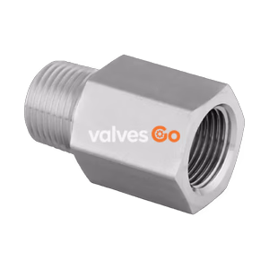 Swagelok SS-8-A-8RT Stainless Steel Pipe Fitting Adapter, 1/2 in. Female NPT x 1/2 in. Male ISO Tapered Thread