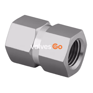 Swagelok SS-8-HCG Stainless Steel Pipe Fitting, Hex Coupling, 1/2 in. Female NPT