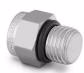 Swagelok SS-8-PST 316 Stainless Steel Hex Head Plug with Male SAE/MS Straight Thread