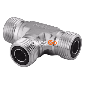 Swagelok SS-8-VCO-T Stainless Steel VCO O-Ring Face Seal Fitting, Tee, 1/2 in. VCO Connection