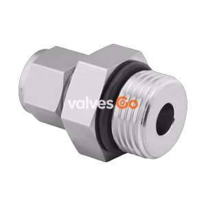 世伟洛克 Swagelok SS-810-1-10ST 不锈钢卡套管接头，外螺纹连接，1/2 in. x 7/8-14 SAE/MS