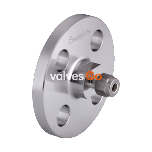 Swagelok SS-810-F8-600 Stainless Steel ANSI Flange Adapter, 1/2 in. Swagelok Tube Fitting, NPS 1/2 in., Class 600