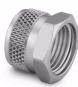 Swagelok SS-812-1K 316 stainless steel knurled nut for 1/2 in. tube fitting