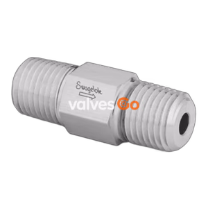 世伟洛克 Swagelok SS-8CP2-1/3 1 件式提升阀芯单向阀，1/2 in. 外螺纹 NPT，1/3 psig