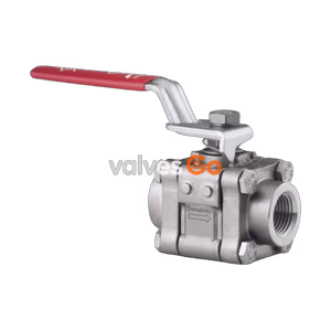 Swagelok SS-A63TF8 3-Piece 60 Series Fire Series Ball Valve, 1/2 in. FNPT