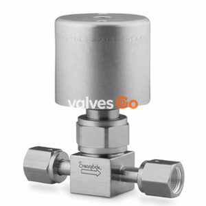 Swagelok SS-HBV51-C High Pressure Bellows Sealed Valve, 1/4 in. Female VCR, NC Actuator