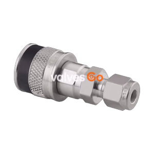 Swagelok SS-QC4-B-400K1 Stainless Steel Instrumentation Quick Connect Body, 1/4 in. Tube Fitting