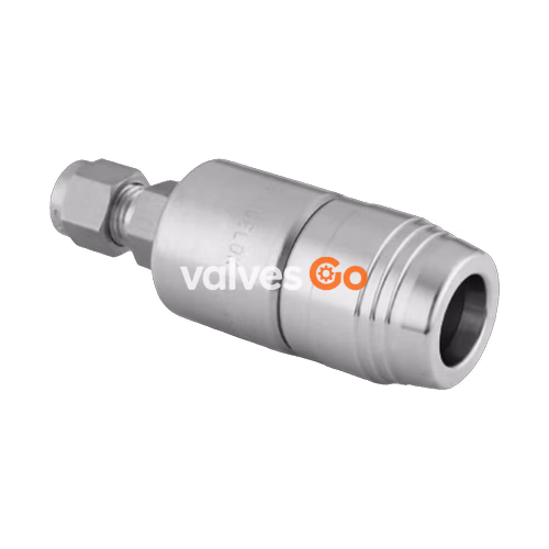 Swagelok SS-QTM8A-B-1610 Stainless Steel PTFE Sealed Quick Connect Body, 1 in. Swagelok Tube Fitting (QTM8 Series)
