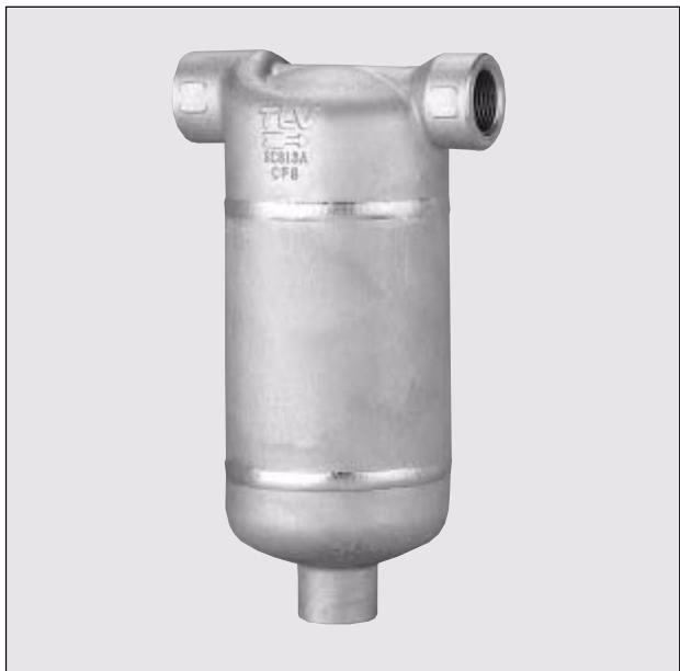 TLV DC7 不锈钢汽水分离器特点