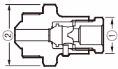 TLV FS5 QuickTrap® TLV FS5/FS5H QuickTrap® BD2 blowdown valve torque and distance across flats