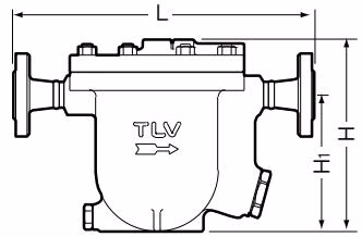 TLV JH7RM-B 法兰尺寸