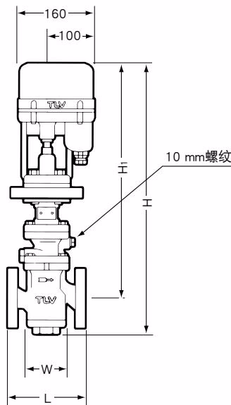 TLV MC-COSR-3 外形尺寸