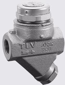 TLV P46SRM thermodynamic steam trap cross-section