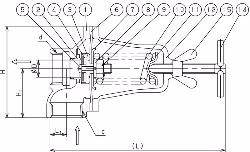 Yoshitake AL-24 structure diagram