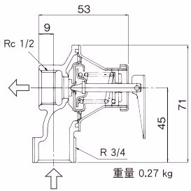 耀希达凯 Yoshitake AL-72F-95 尺寸和重量表